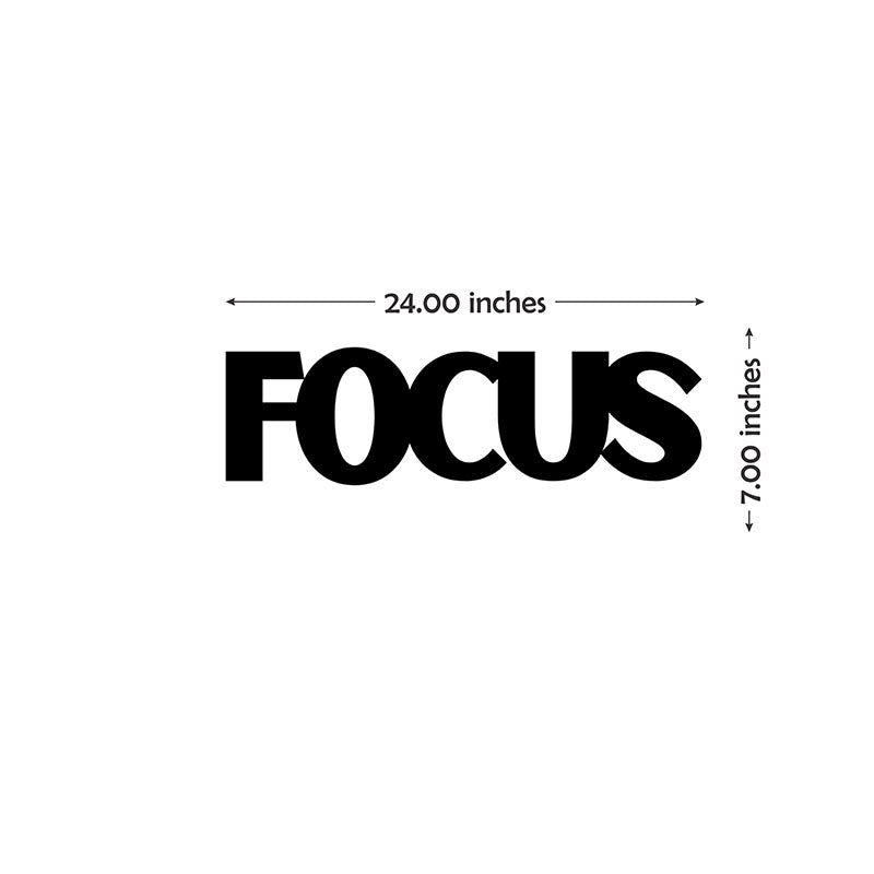 Buy Focus Typography Wall Art Wall Accents from Vaaree