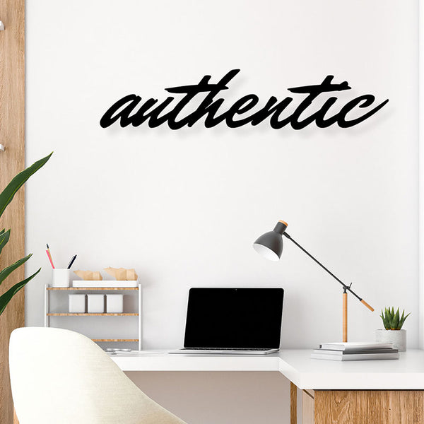 Wall Accents - Authentic Typography Wall Art