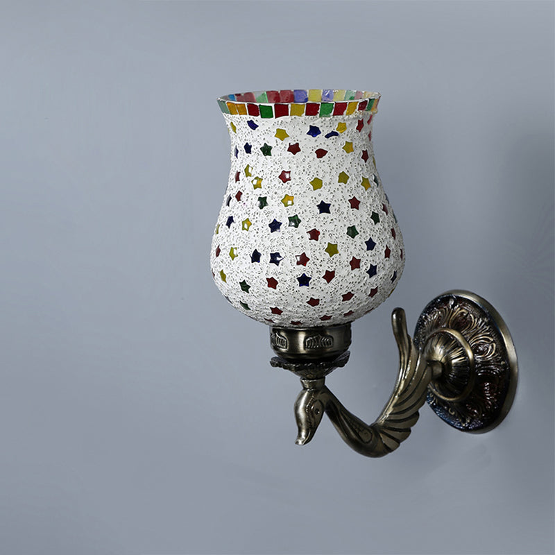 Wall Lamp - Ekta Retro Mosaic Wall Lamp