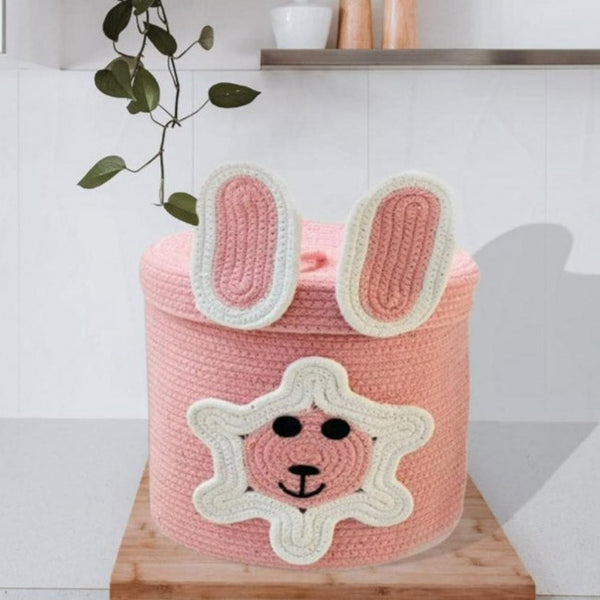 Storage Basket - Doggo Star Natural Fiber Kids Storage Basket