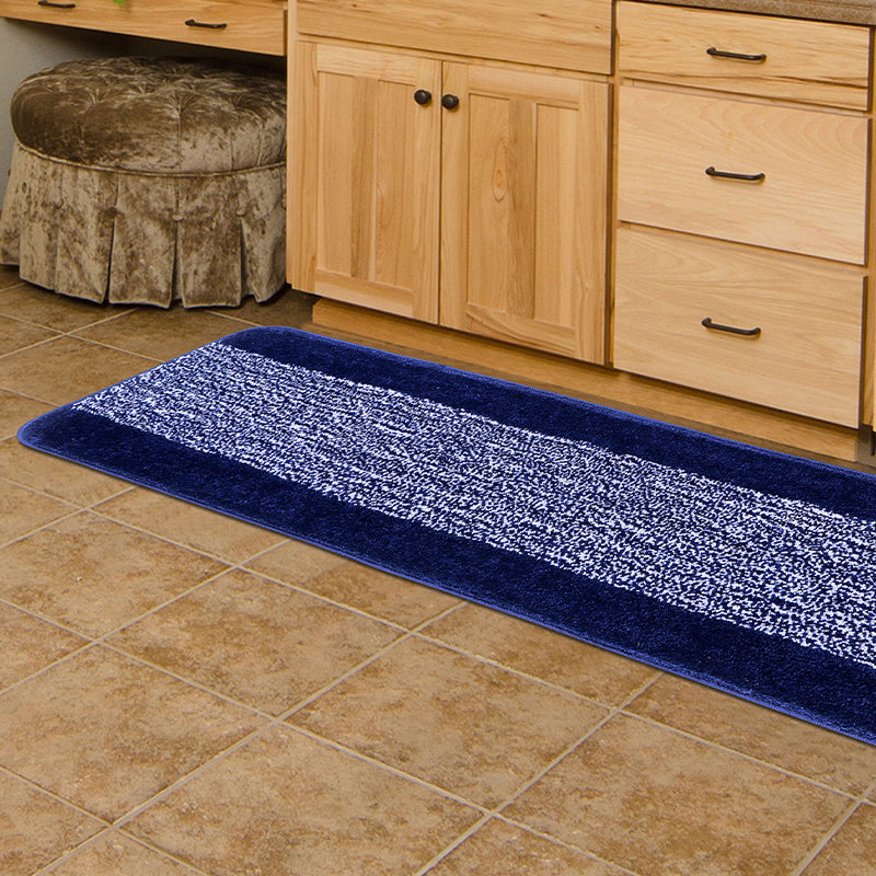 Buy Marvis Anti Skid Runner Rug - Blue Runner Rug from Vaaree