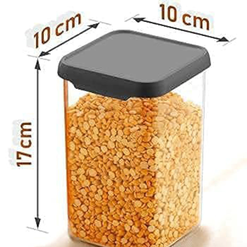 Container - Asto Airtight Storage Container (1100 ML) - Set Of Twelve