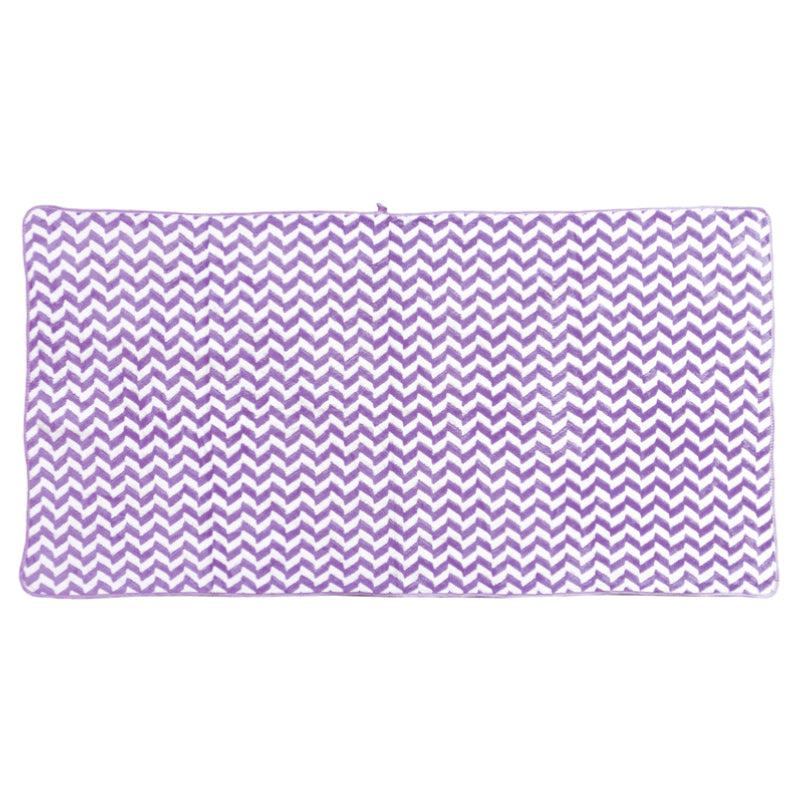 Buy Mervo Stripe Bath Towel (Purple) - Set Of Two Bath Towels from Vaaree