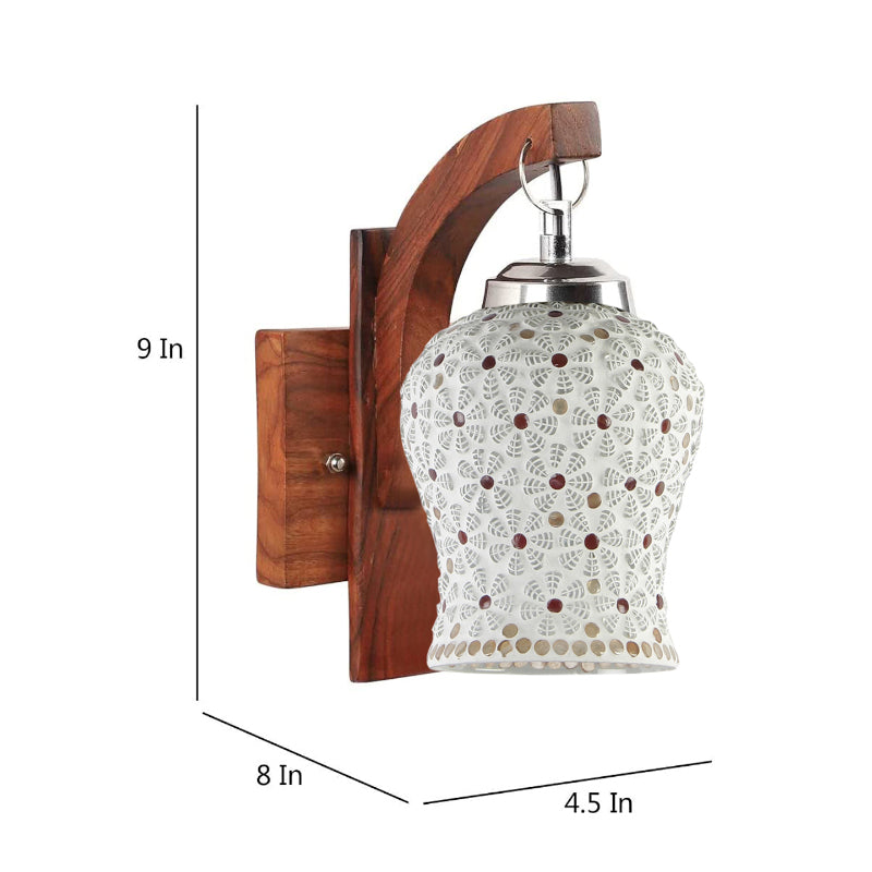 Buy Dinara Forma Mosaic Wall Lamp Wall Lamp from Vaaree