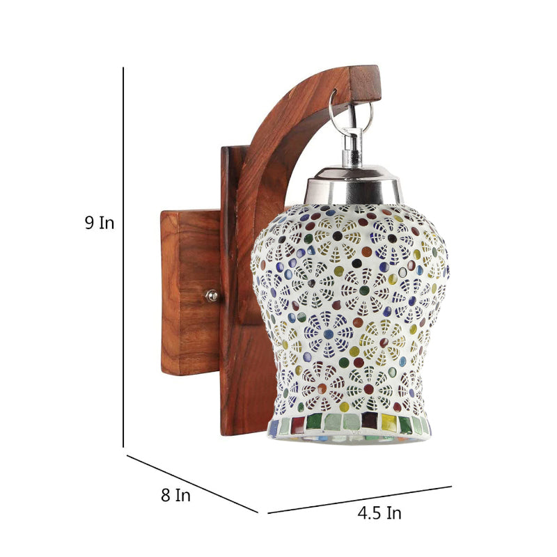 Buy Bido Forma Mosaic Wall Lamp Wall Lamp from Vaaree