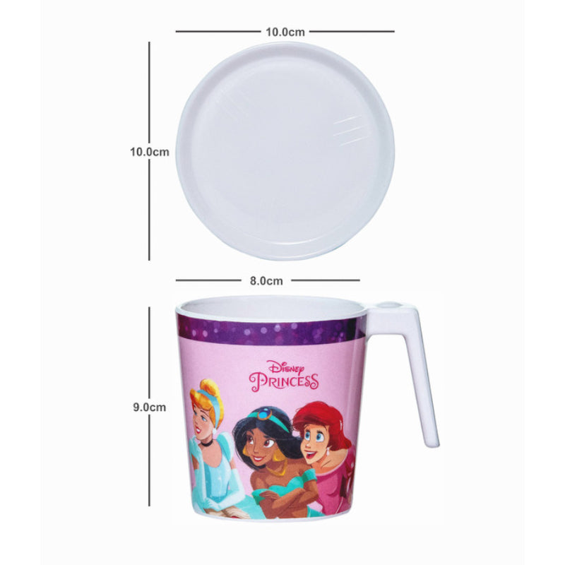 Mug & Tea Cup - Disney Beauties Kids Mug With Coaster (320 ML) - Four Piece Set
