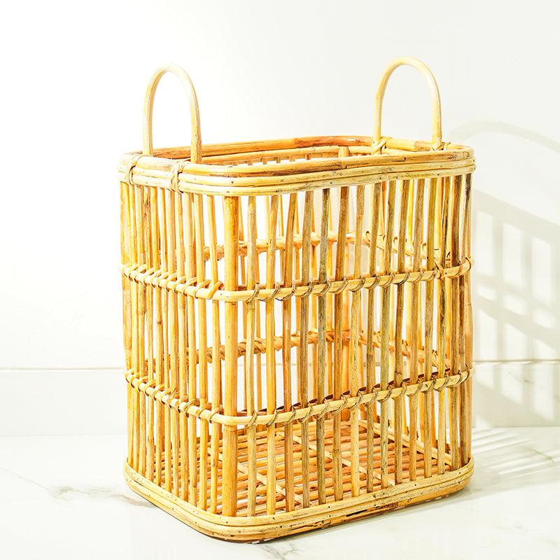 Buy Mara Rattan Laundry Basket Laundry Basket from Vaaree