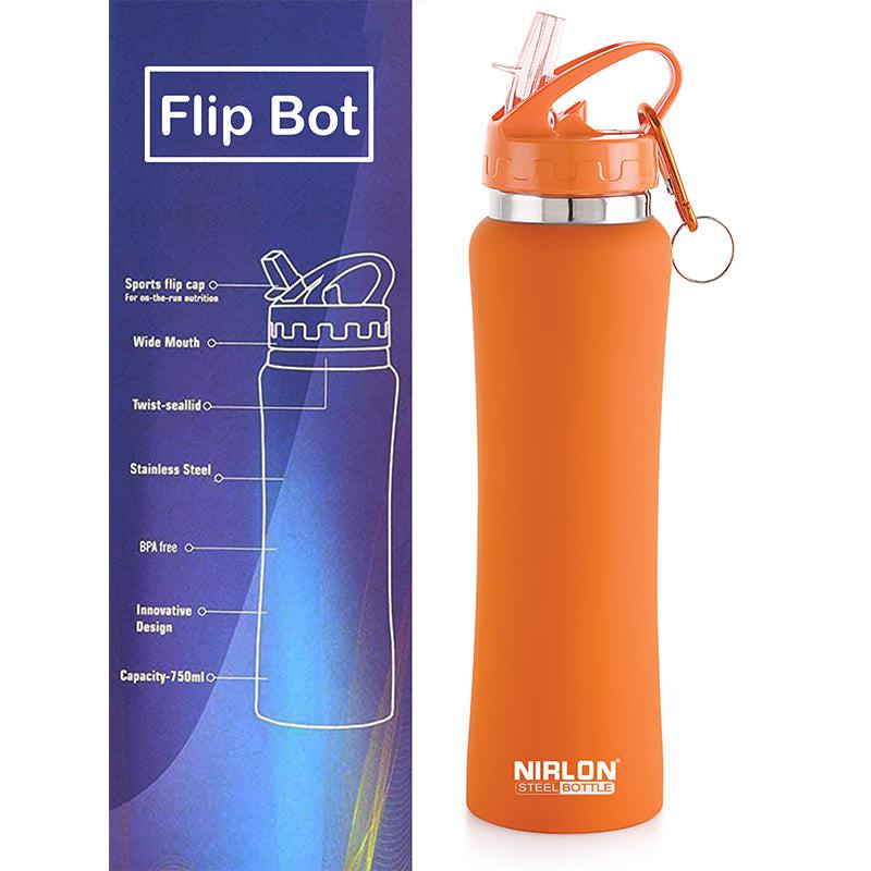 Buy Valento Sipper Water Bottle (Orange) - 750 ML Sipper from Vaaree