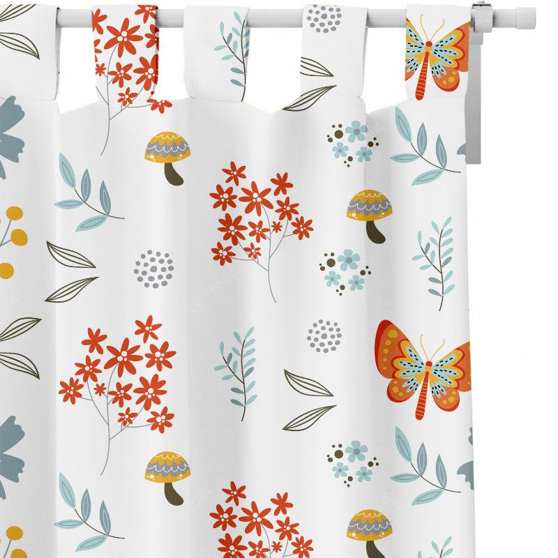 Buy Butterfly Tab Top Medium Width Curtain Curtains from Vaaree