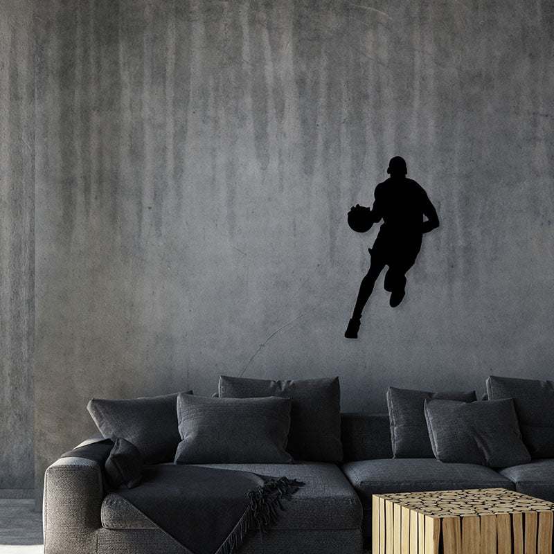 Buy Michael Jordan Basketball Black Wall Art Wall Accents from Vaaree