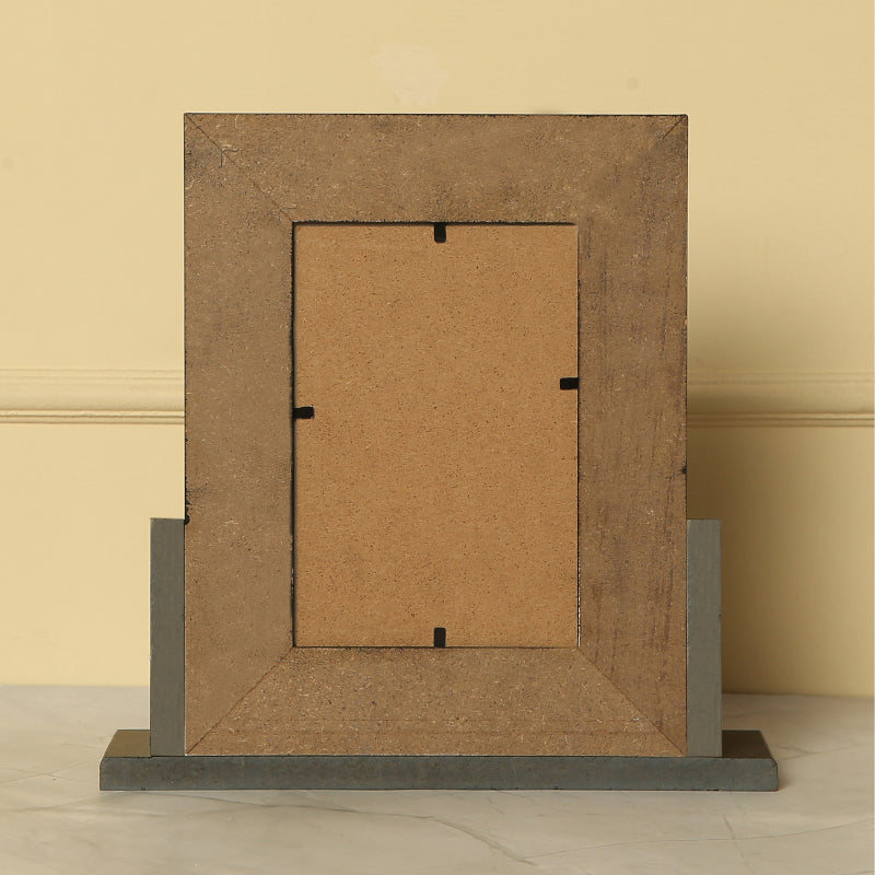 Photo Frames - Meso Photo Frame With Wall Shelf - Brown