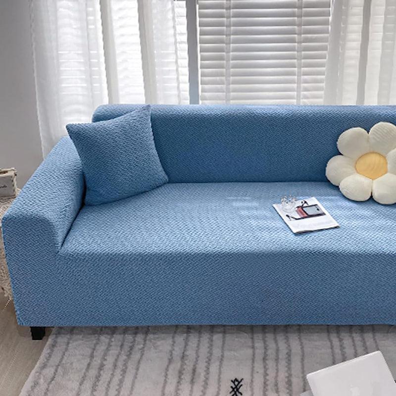 Buy Arto Sofa Cover - Sky Blue Sofa Cover from Vaaree