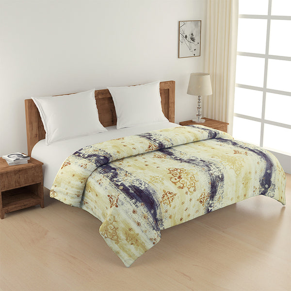 Anvi Ethnic Comforter - Yellow