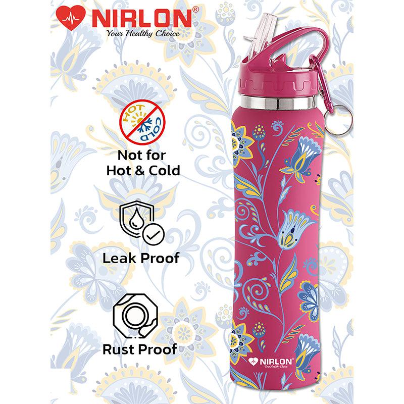 Buy Mosa Floral Sipper Water Bottle - 750 ML Sipper from Vaaree