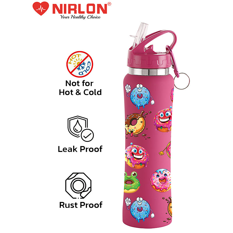 Buy Donut Fun Sipper Water Bottle - 750 ML Sipper from Vaaree