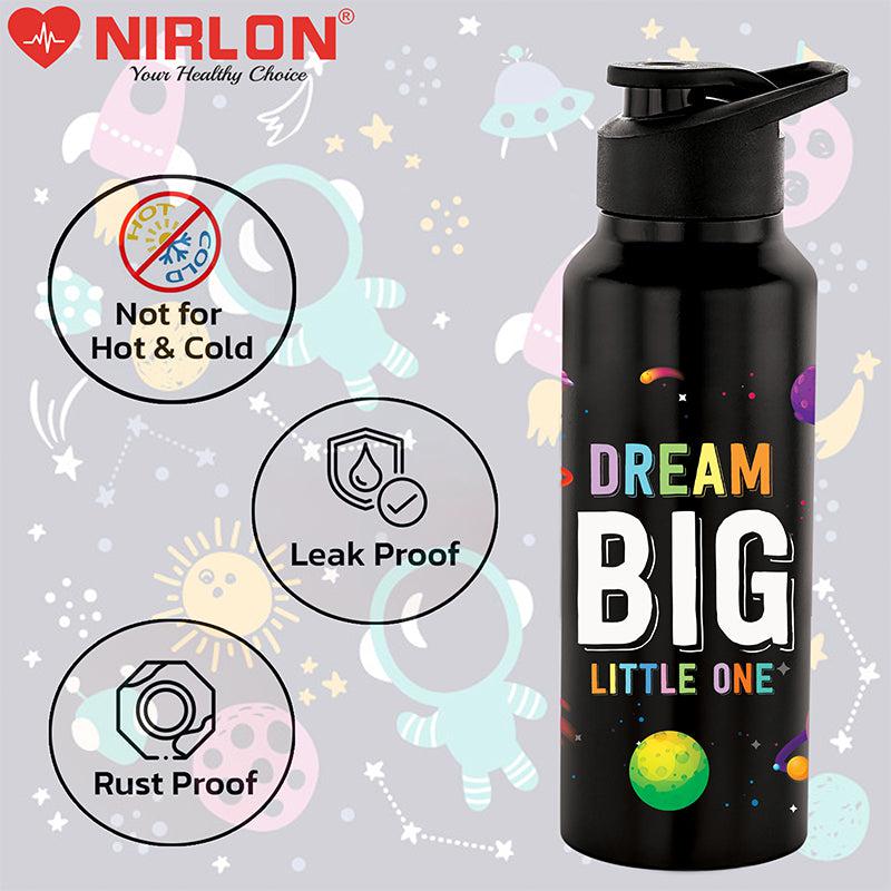 Buy Dream Big Black Water Bottle - 750 ML Bottle from Vaaree