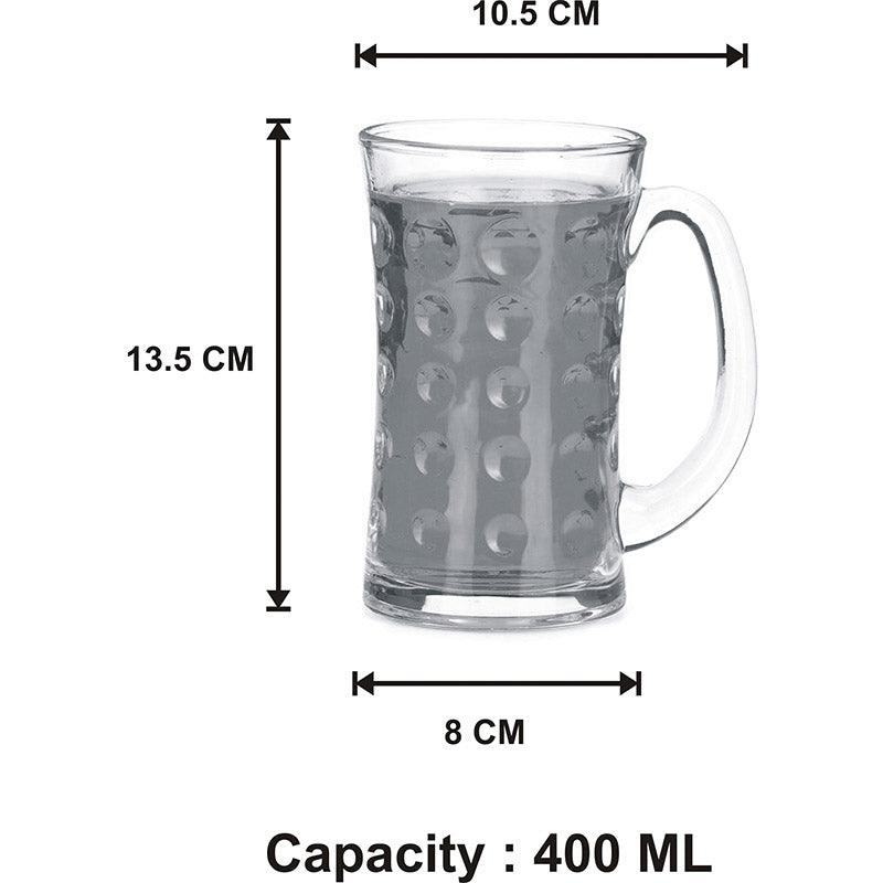 Buy Lazar Beer Mug - 400 ML Beer Mug from Vaaree