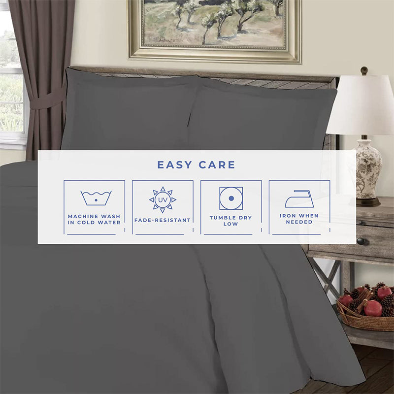 Buy Evelyn Bedding Set - Grey Bedding Set from Vaaree