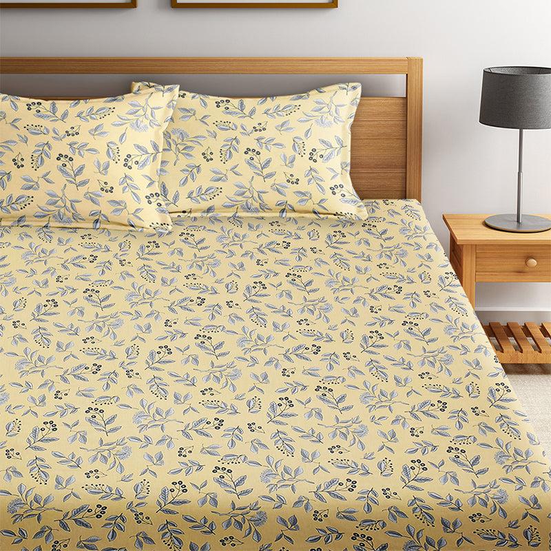 Buy Cruz Floral Bedsheet Bedsheets from Vaaree