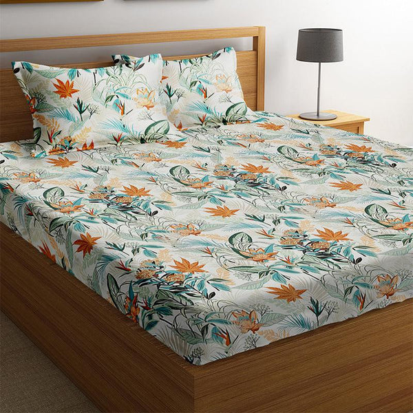 Buy Arlo Floral Bedsheet Bedsheets from Vaaree