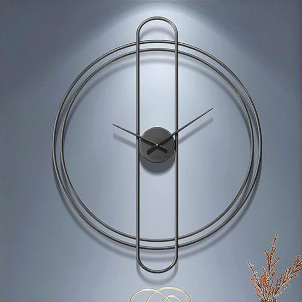 Wall Clock - Masteria Wall Clock -Black