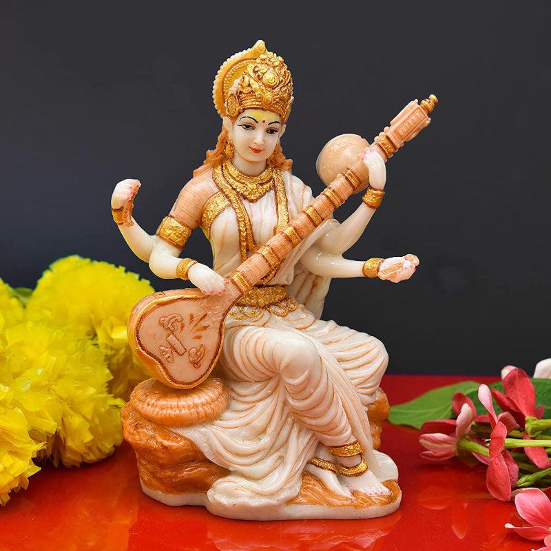 Buy Saraswati Devi Idol Idols & Sets from Vaaree