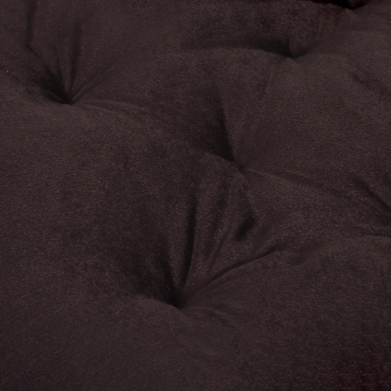 Floor Cushions - Roe Velvet Floor Cushion - Brown