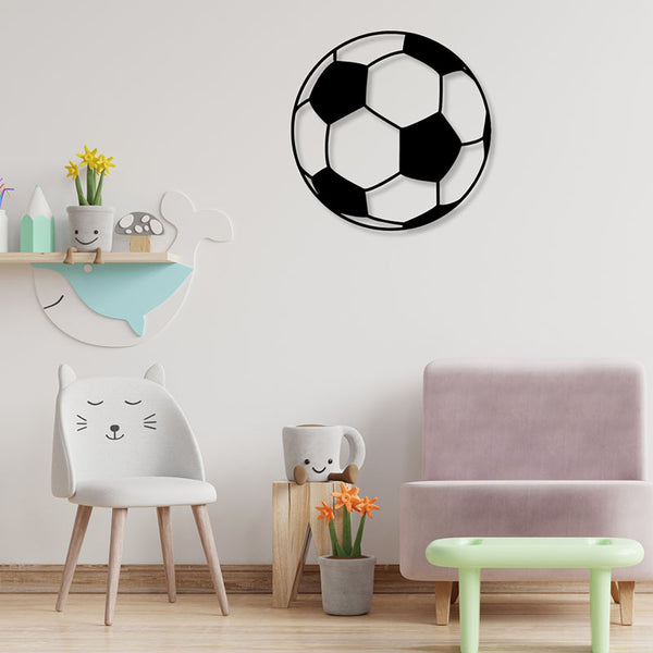 Wall Accents - Football Game Black Wall Art