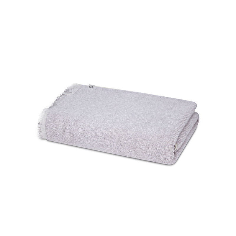 Buy Melange Terry Cotton Bath Towel - Mineral Grey Bath Towels from Vaaree