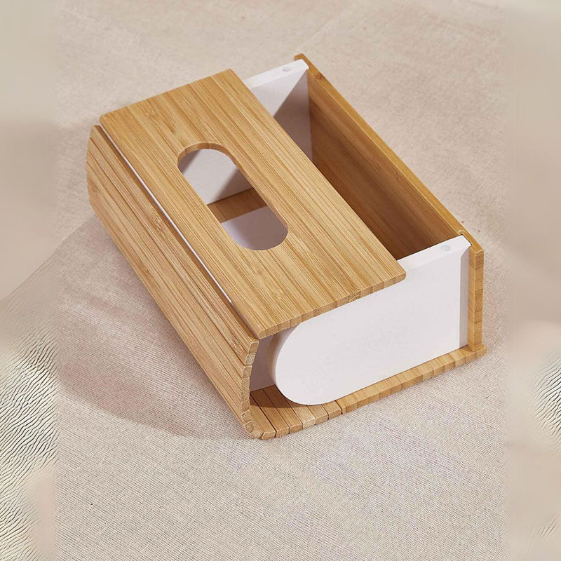 Buy Adira Wooden Magnetic Tissue Box Tissue Holder from Vaaree