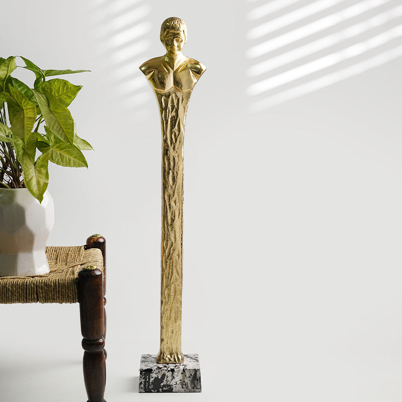 Buy French Sculpt Showpiece - Gold Showpieces from Vaaree