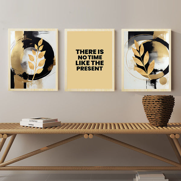 Wall Art & Paintings - The Present Abstract Wall Art - Set Of Three