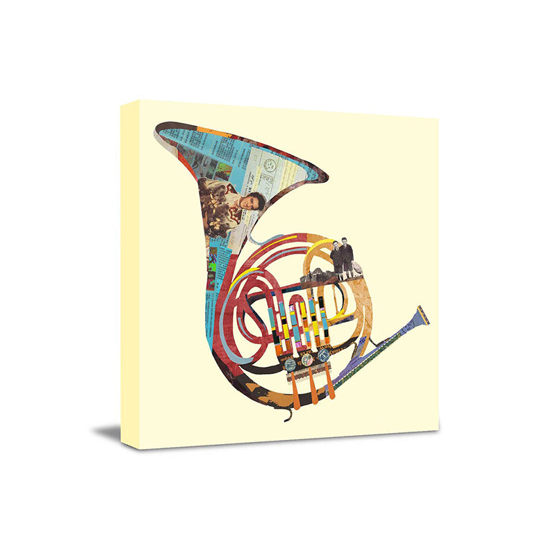 Wall Art & Paintings - French Horn Wall Painting