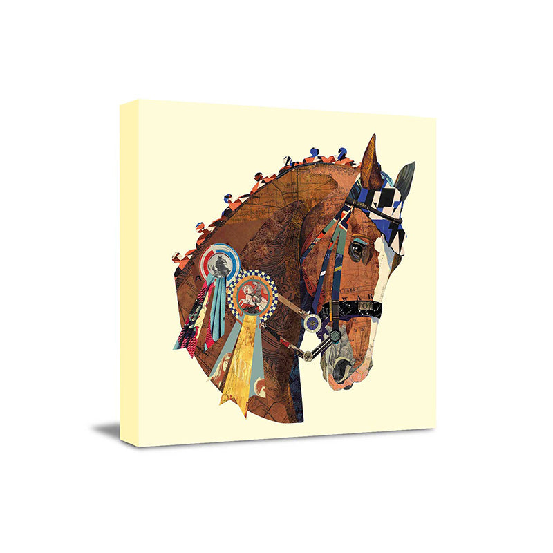 Wall Art & Paintings - Stallion Win Wall Painting