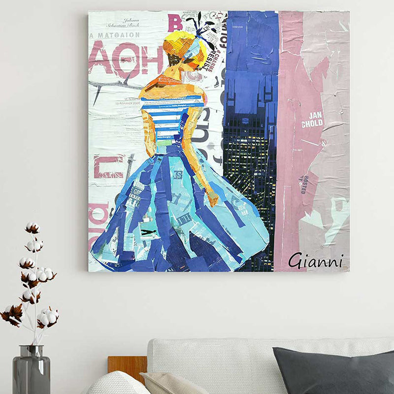 Wall Art & Paintings - Lady Wander Wall Painting