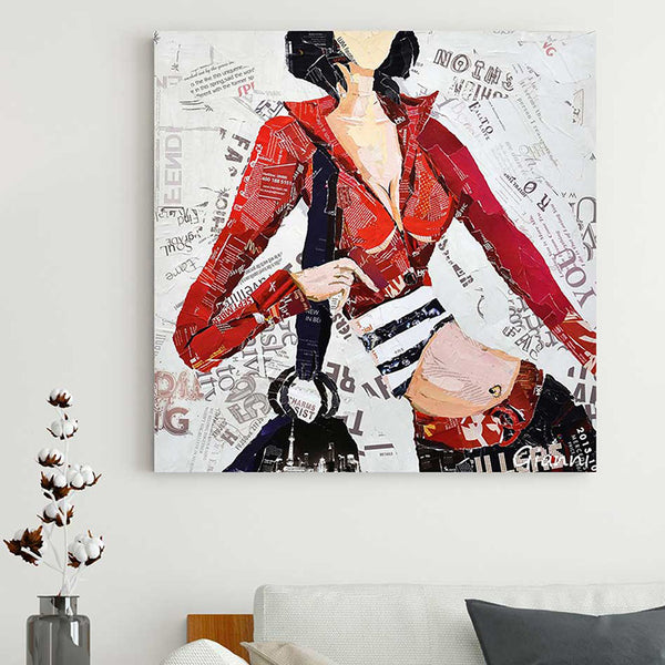 Wall Art & Paintings - Fashion Street Wall Painting