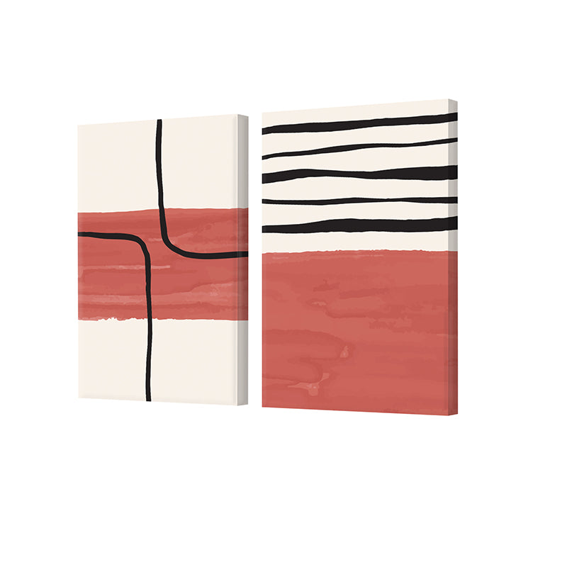 Wall Art & Paintings - Dulcie Abstract Wall Painting - Set Of Two