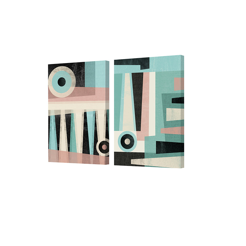 Wall Art & Paintings - Estemo Abstract Wall Painting - Set Of Two