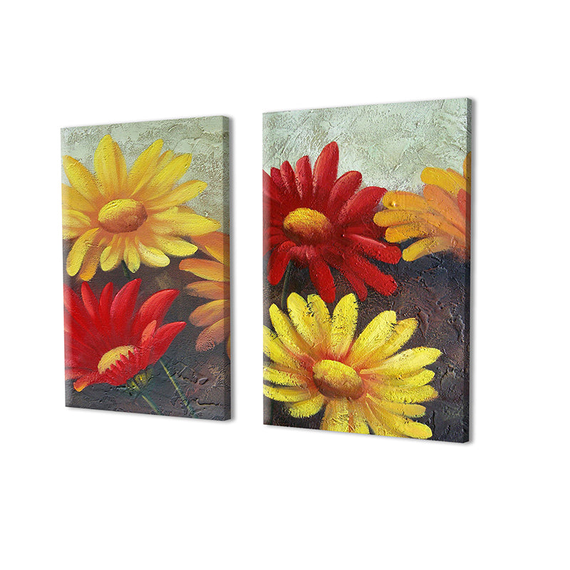 Wall Art & Paintings - Fleur Fanatasy Wall Painting - Set Of Two