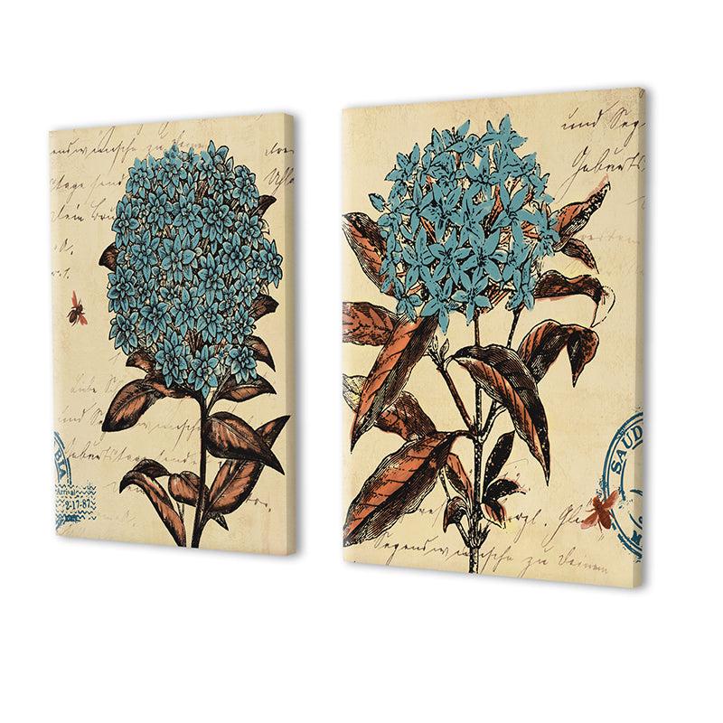 Buy Butterfly Bush Wall Painting - Set Of Two Wall Art & Paintings from Vaaree