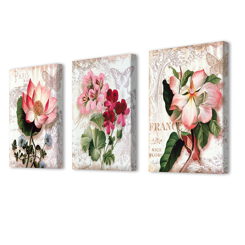 Wall Art & Paintings - Hendo Bloom Wall Painting - Set Of Three