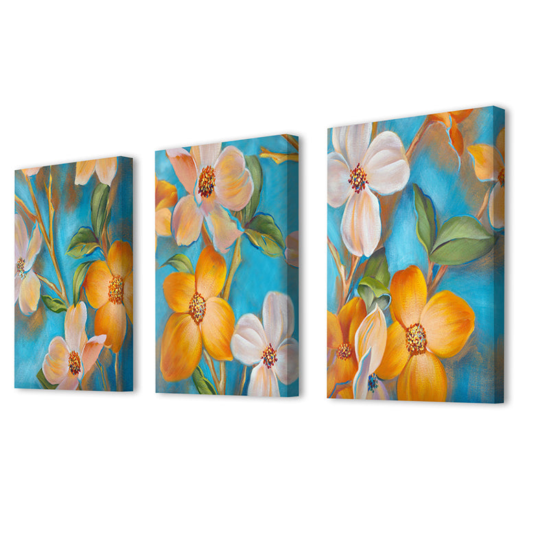 Wall Art & Paintings - Ancano Flora Wall Painting - Set Of Three