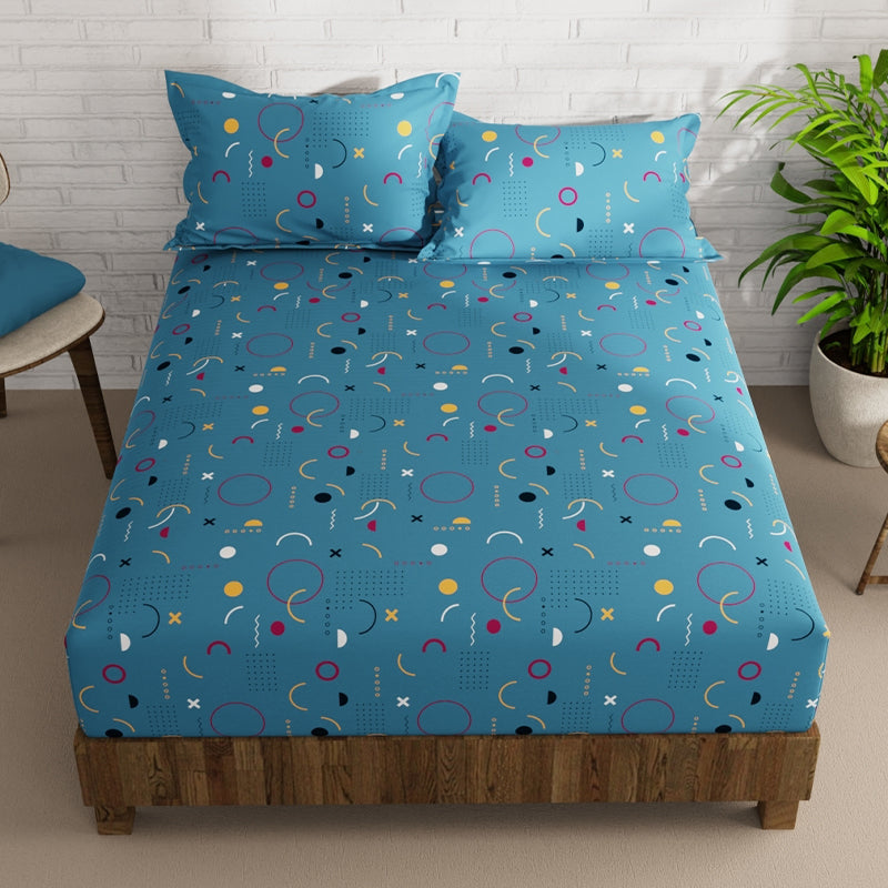 Buy Steallar Splash Bedsheet Bedsheets from Vaaree