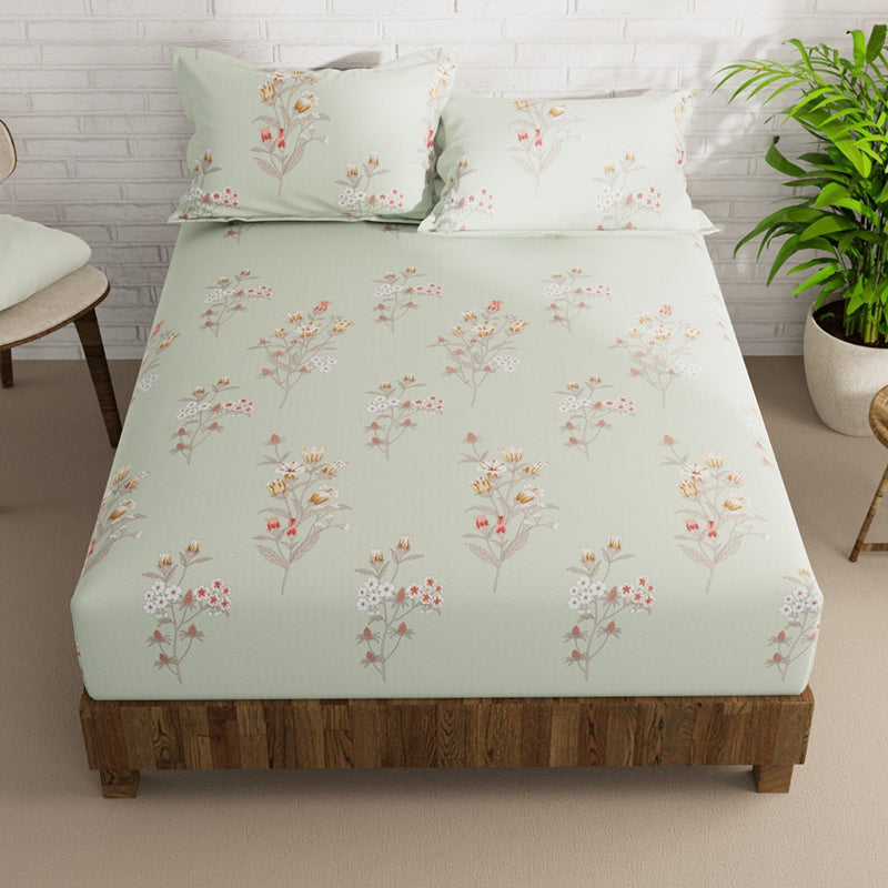 Buy Eden Floral Bedsheet Bedsheets from Vaaree