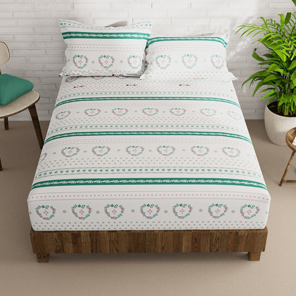 Buy Miaro Floral Bedsheet Bedsheets from Vaaree