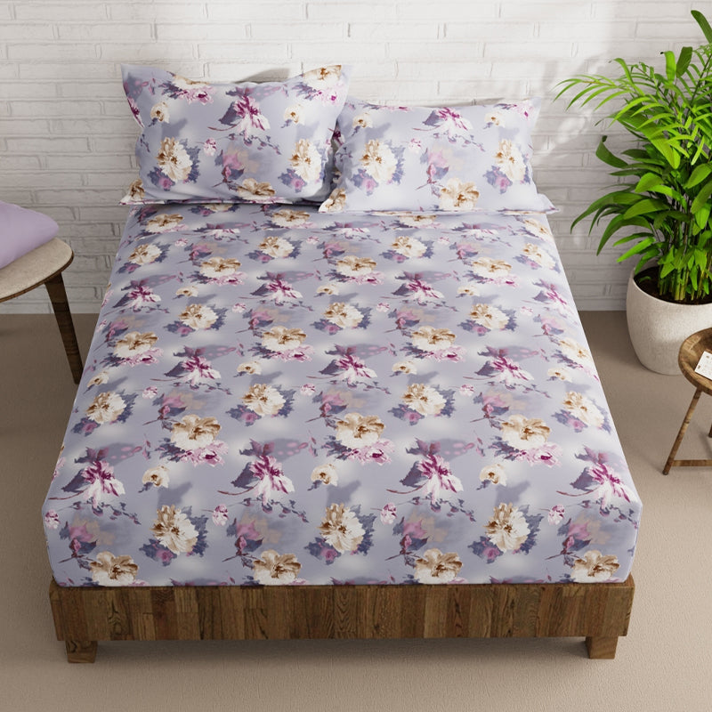 Buy Emily Floral Bedsheet Bedsheets from Vaaree