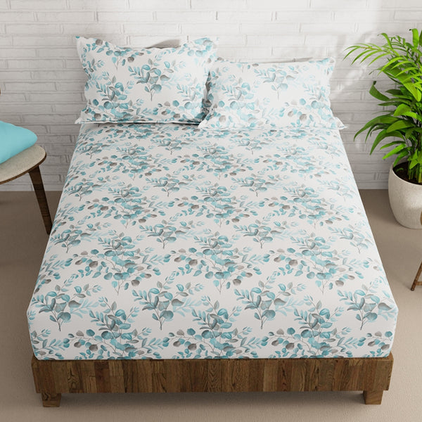 Buy Ektana Floral Bedsheet Bedsheets from Vaaree