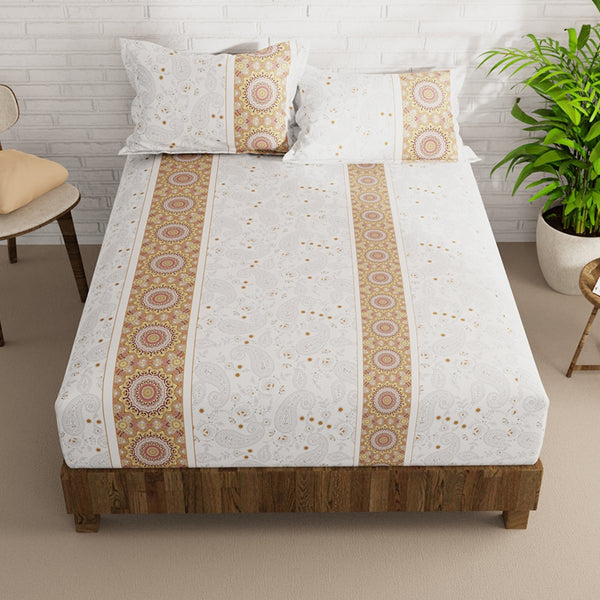 Buy Miara Ethnic Bedsheet Bedsheets from Vaaree