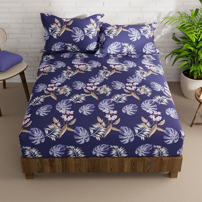 Buy Saira Floral Bedsheet Bedsheets from Vaaree