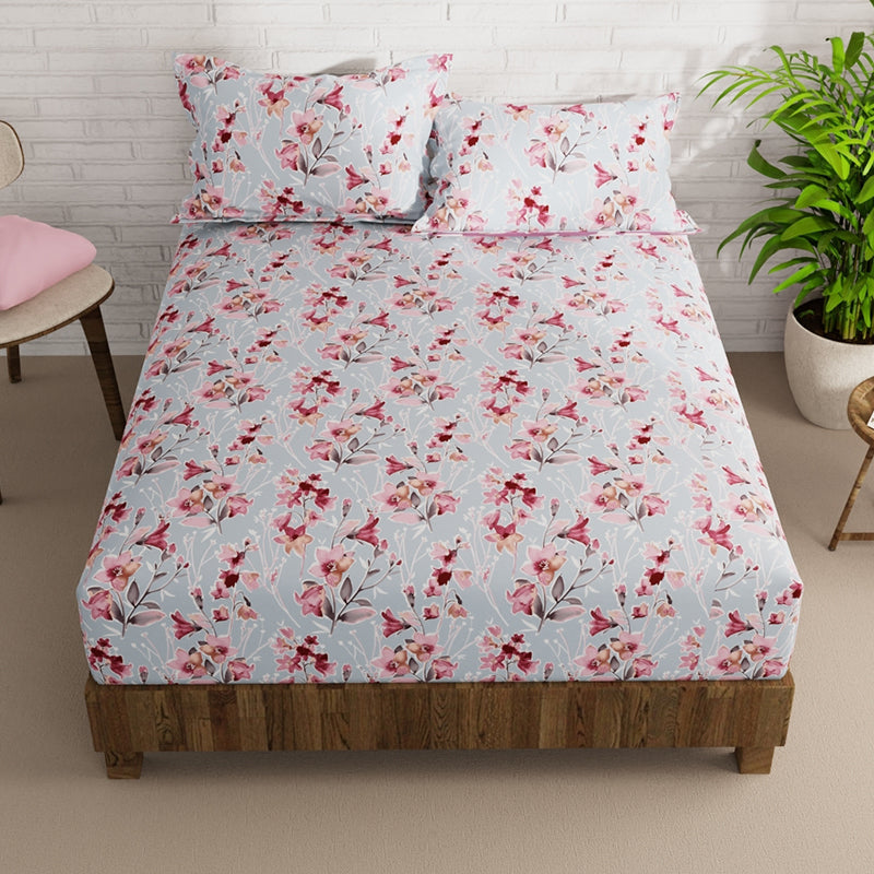 Buy Olean Floral Bedsheet Bedsheets from Vaaree